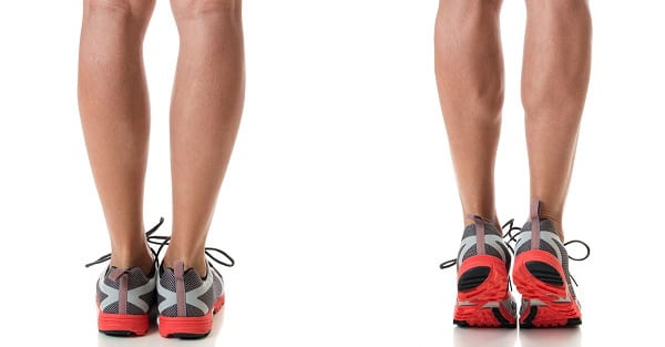 تمرین بلند شدن بر روی ساق پا برای درمان افتادگی مچ پا